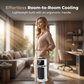 🔥Mist Humidifier Cold Fan, Air Cooler, 9 Speed Settings + Three-Hole Spray, 8-Hour Timer