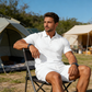 Men's Summer 2-Piece Collar Shirt & Shorts Set