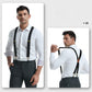 🧵👖🌀Universal X-Shaped High-Elastic Suspenders – Stretchy & Breathable, No More Sagging Pants, Perfect for Work, Leisure, or Active Days 🏃‍♂️💨