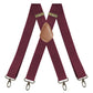 🧵👖🌀Universal X-Shaped High-Elastic Suspenders – Stretchy & Breathable, No More Sagging Pants, Perfect for Work, Leisure, or Active Days 🏃‍♂️💨