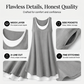 Women's Sleeveless Fake 2-Piece Dress