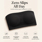🤎Convertible Strapless Bandeau Bra with Wireless Comfort, Anti-Slip Grip & Removable Straps