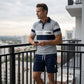 Men's Two-Piece Shirt and Shorts Set