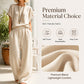 🌿Women's Short Sleeve Top & Wide-Leg Pants Set