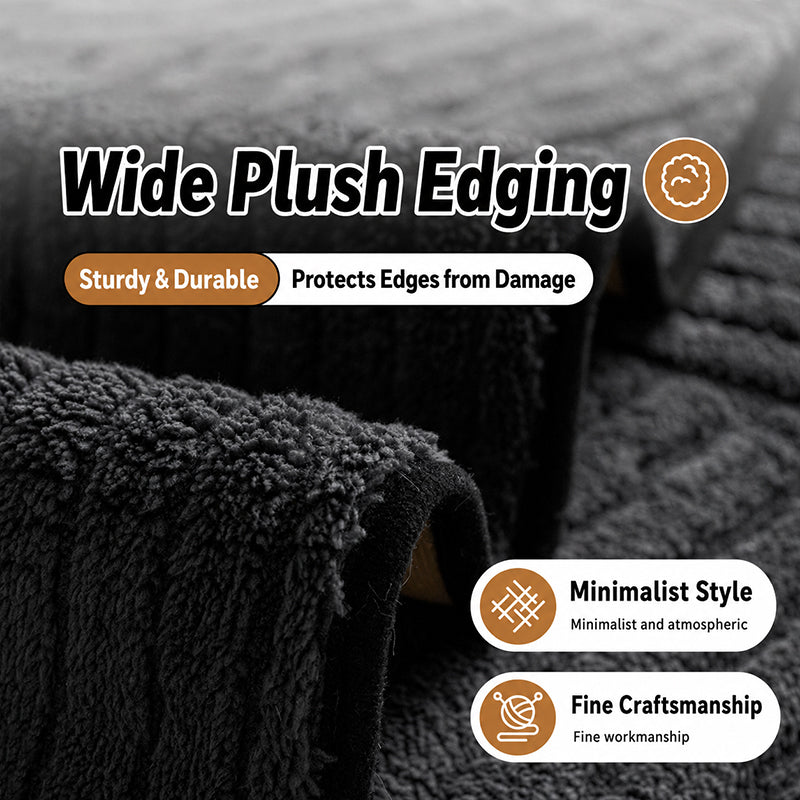 Velvet Sofa Cover – Cloud-Soft Warmth, Zero Slide ✨