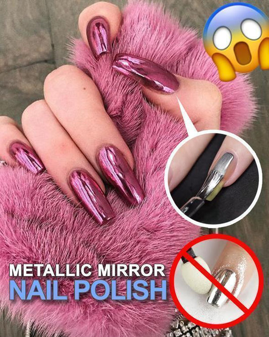 Glamorous Metallic Mirror Nail Polish
