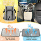 🐶Secure Travel Pet Booster – Portable Dog Car Seat Booster, Safety Harness Included Soft Padded Pet Travel Carrier for Small & Medium Dogs