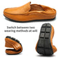 ✨Men's Milan Handmade Leather Loafers – Premium Slip-On Dress Shoes for Business & Casual Wear