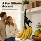 🐒 Monkey Shaped Banana Hook – Hang Fruit, Keys & Bags – Playful Storage with Personality! ✨