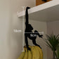 🐒 Monkey Shaped Banana Hook – Hang Fruit, Keys & Bags – Playful Storage with Personality! ✨