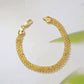 💫 14K Gold‑Plated Woven Mesh Bracelet – Glamorous, Eye‑Catching, Elegant ✨
