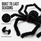 🕷️Oversized Outdoor Halloween Spider – Perfect for Multiple Spots, Haunted House Themes & DIY Scary Displays! 👻✨