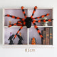 🕷️Oversized Outdoor Halloween Spider – Perfect for Multiple Spots, Haunted House Themes & DIY Scary Displays! 👻✨