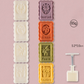 🎁Hand Press Mooncake Mold Set, Hand Pressure Pastry Cookie Stamps