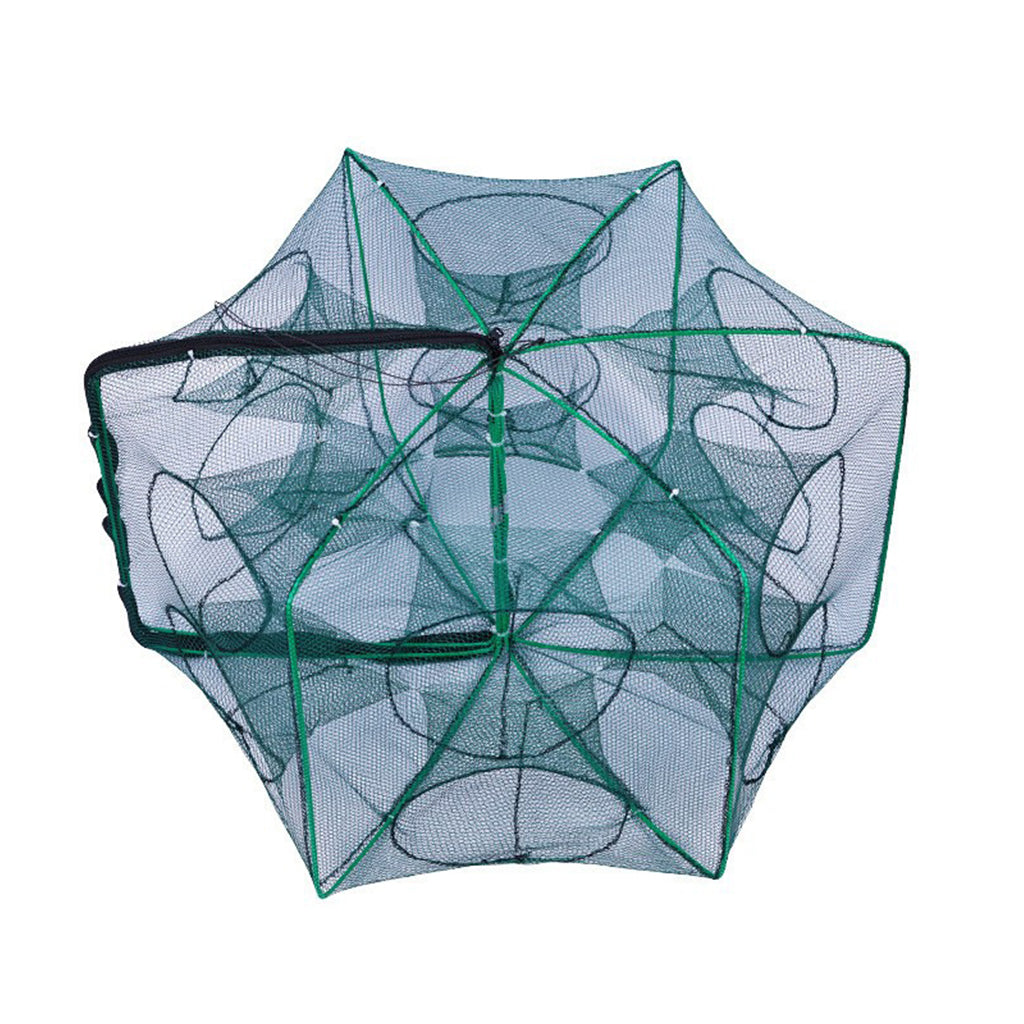 ⏳Time-Limited Special⏰Collapsible Fishing Trap Net with Multi Entrances🎣