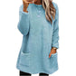 🍂Limited-Time Offer ☁️Women's Warm Crew Neck Long Sleeve Top