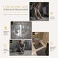 🛁 🧼 4‑Piece Faux Cashmere Bathroom Rug Set – Ultra‑Soft Plush Underfoot, Overlock Stitched & Secure Grip 🚿