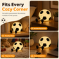 ⚽ 💡 Rechargeable Soccer Night Lights – Soft Glow, Tap Control, Kid-Safe ✨