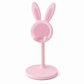 🐰📱Cute Bunny Aesthetic Desktop Phone Stand |Weighted Base with Anti-Scratch Silicone Pads📏