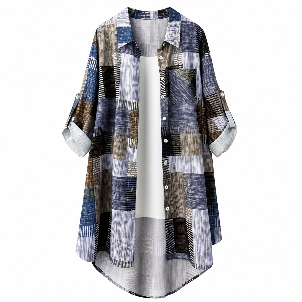🏁 Classic Plaid, Relaxed Easy Layering | Women's Loose-Fit Shirt Jacket