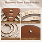 💥Circular Wooden Rotating Perpetual Calendar – Artistic, Interactive, Timeless ✨