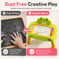 ✨🎨 Kids Magnetic Drawing Board – Pen & 4 stamps included ✨