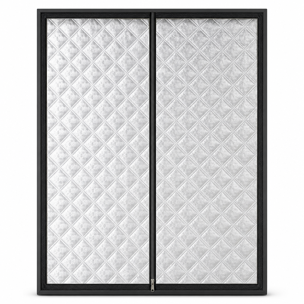 Block Winter Drafts Instantly! Graphene Thermal Window Curtain