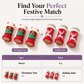 🎄 🪑 Christmas Chair Leg Covers – Felt pads, non-slip & 4-piece set ✨