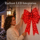 📢📢50% OFF !! ⏰Weatherproof LED Pre-Lit Christmas Bow